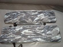 Комплект мягких накладок с сумкой камуфляж 115*24