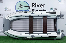 Надувная лодка ПВХ RiverBoats RB-370 НДНД + фальшборт